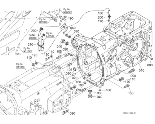 Kubota M6060HDC Equip Transmission