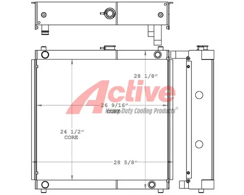 Kubota SVL75 Cooling Assy. (Rad., Cond., ATAAC)