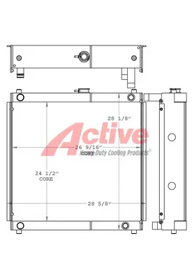 Kubota SVL75 Cooling Assy. (Rad., Cond., ATAAC)