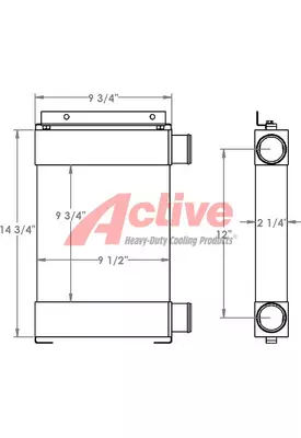 Kubota SVL95 Charge Air Cooler (ATAAC)