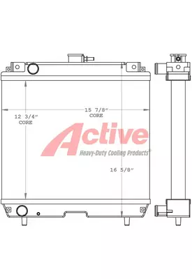 Kubota TC21 / B2400 Radiator