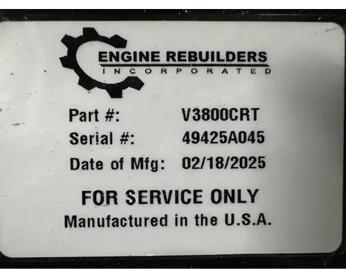 Kubota V3800 Engine Assembly