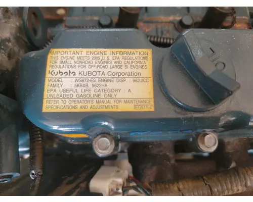 Engine Assembly KUBOTA WG972-ES Crest Truck Parts