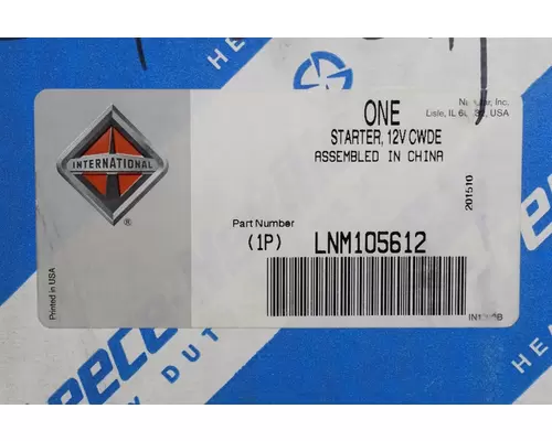 LEECE NEVILLE LNV MS2 Starter Motor