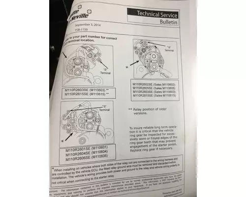 LEECE-NEVILLE MISC Starter Motor