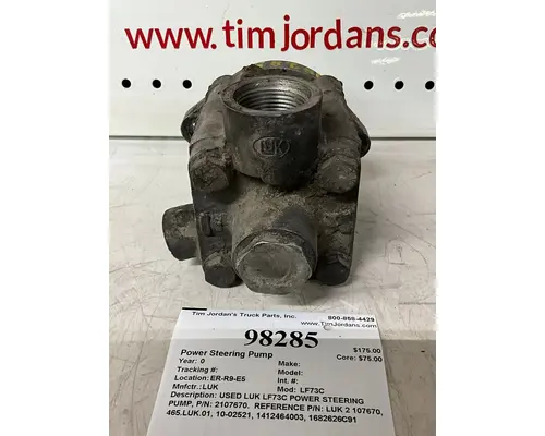 LUK LF73C Power Steering Pump