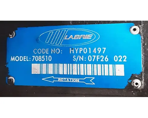 Labrie 708510 Hydraulic PumpMotor