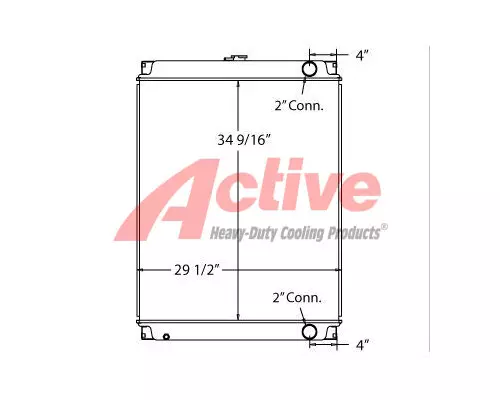 Radiator Link-Belt CRANE Active Radiator