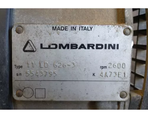 Lombardini 11LD626-3 Engine Assembly