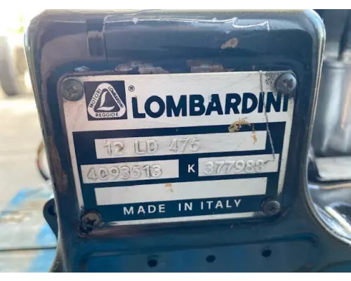 Lombardini 6LD260 Engine Assembly