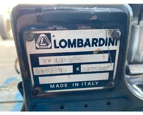 Lombardini 6LD260 Engine Assembly