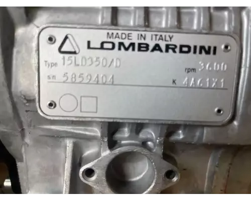 Lombardini Other Engine Assembly