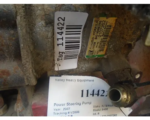 Power Steering Pump Luk/Ixetic LF73-2107262 Valley Heavy Equipment