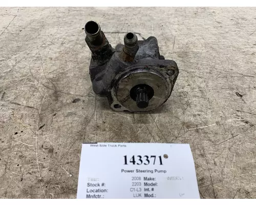 Power Steering Pump LUK LH2113809 West Side Truck Parts