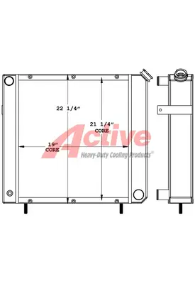 Lull 644B Radiator