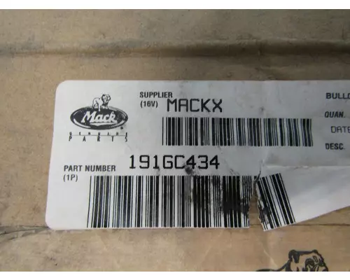 MACK 191GC434 Engine Parts, Misc.