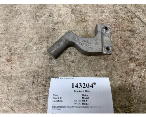MACK 21337096 Brackets, Misc.