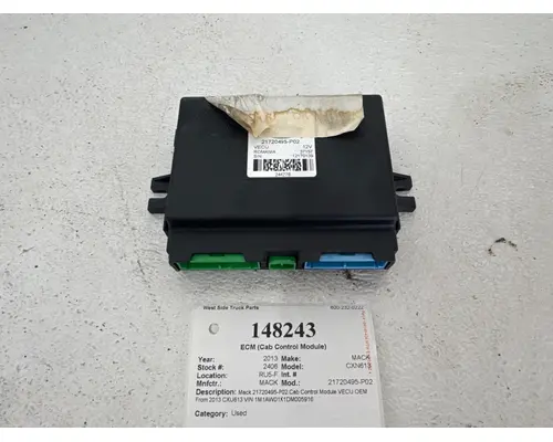MACK 21720495-P02 ECM (Cab Control Module)