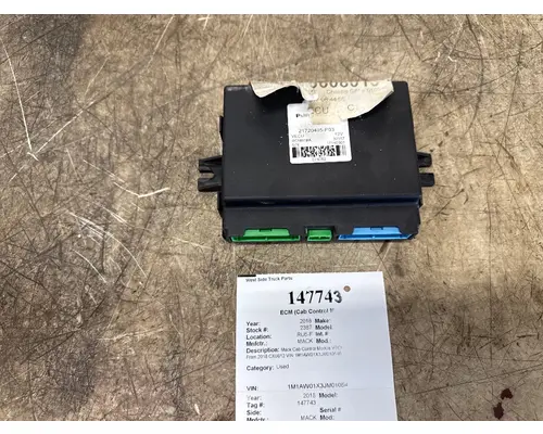 MACK 21720495-P03 ECM (Cab Control Module)