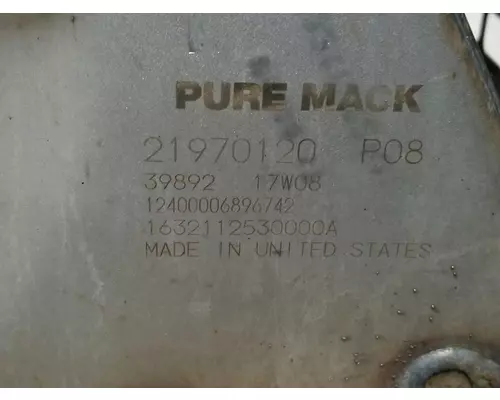 MACK 21970120 DPF (Diesel Particulate Filter)
