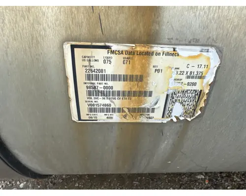 MACK 22642081 Fuel Tank