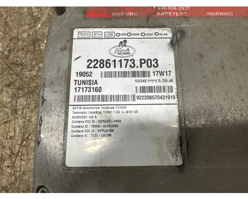 MACK 22861173-P03 ECM (Cab Control Module)