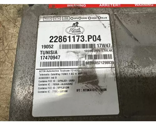 MACK 22861173-P04 ECM (Cab Control Module)