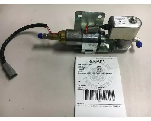 MACK 322GC47 Fuel Pump (Tank)