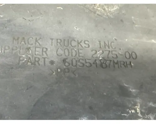 MACK 6QS5487MRH Inner Fender