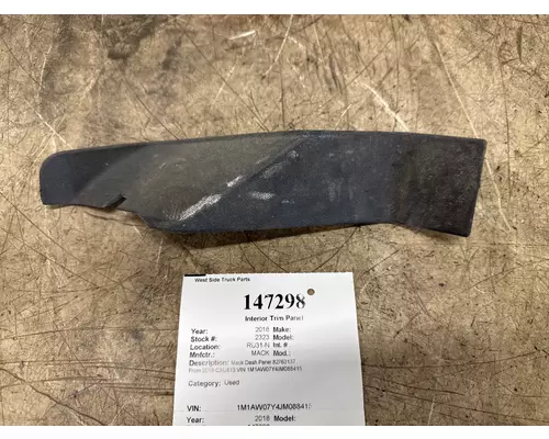 MACK 82763137 Interior Trim Panel