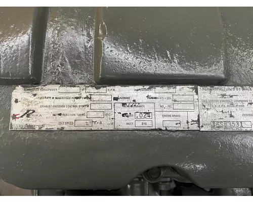 MACK AMI Engine Assembly