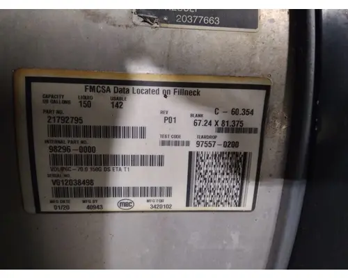 MACK AN64T / ANTHEM FUEL TANK