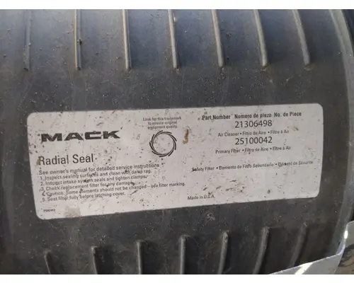 MACK ANTHEM AIR CLEANER