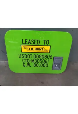 MACK ANTHEM DOOR, COMPARTMENT