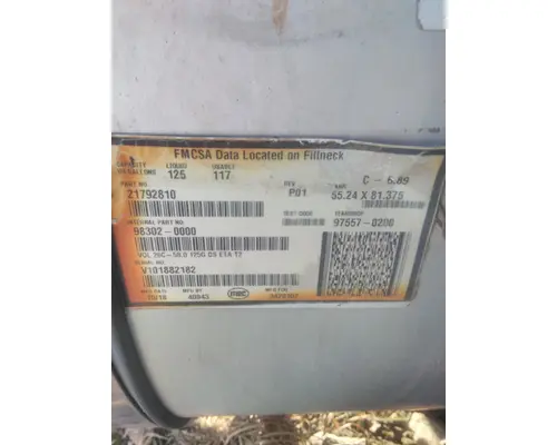 MACK ANTHEM FUEL TANK