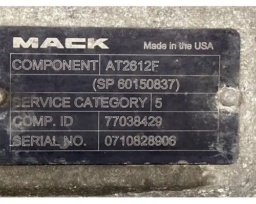 MACK AT2612F Transmission Assembly