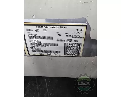 MACK Anthem Fuel Tank