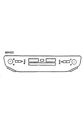 MACK BM03 Bumper Assembly, Front