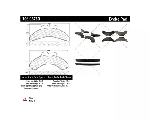 MACK CF6000 Brake Shoes