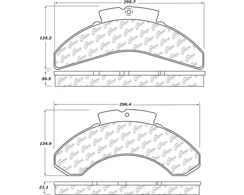 MACK CF6000 Disc Brake Pad