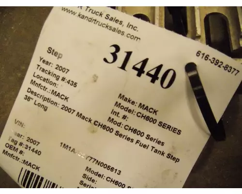 MACK CH600 Series  Step