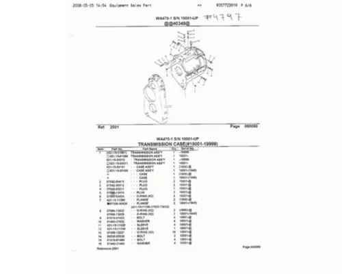 MACK CH612 Transmission Assembly