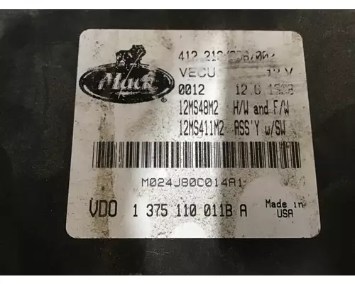 MACK CH613 CAB CONTROL UNIT MODULE