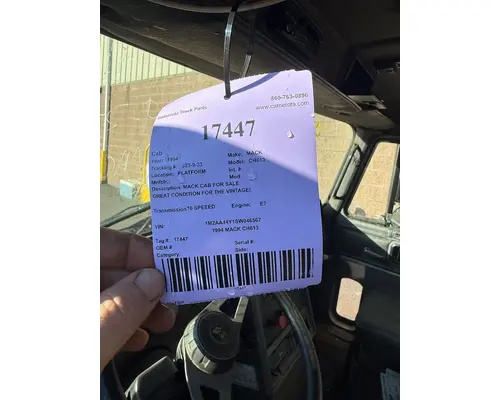 MACK CH613 Cab