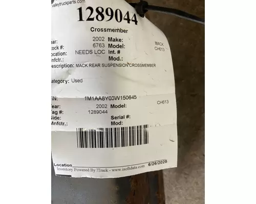 MACK CH613 Crossmember