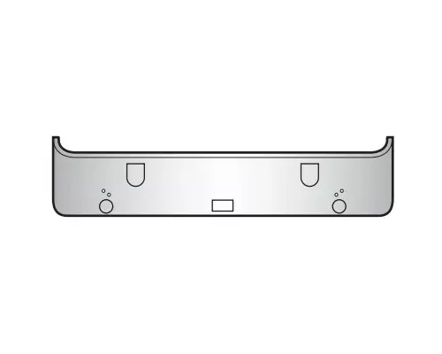 MACK CHN613 2005-2007 BUMPER ASSEMBLY, FRONT