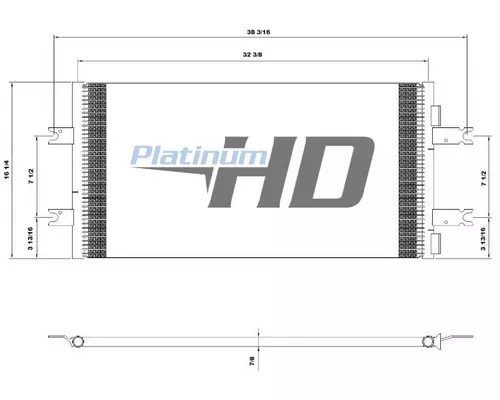 MACK CHN613 AIR CONDITIONER CONDENSER