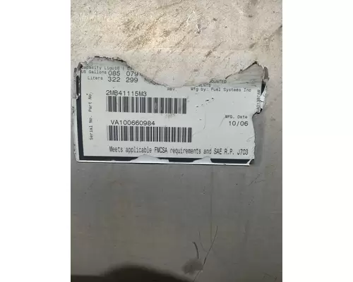 MACK CHN613 Fuel Tank
