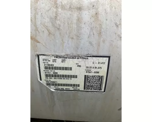 MACK CHU613 Fuel Tank