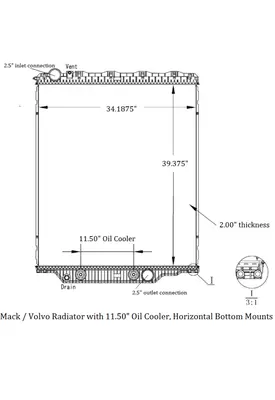 MACK CHU Radiator